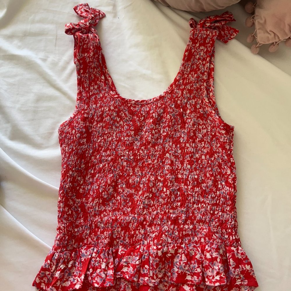 100% Rayon, Floral shirt